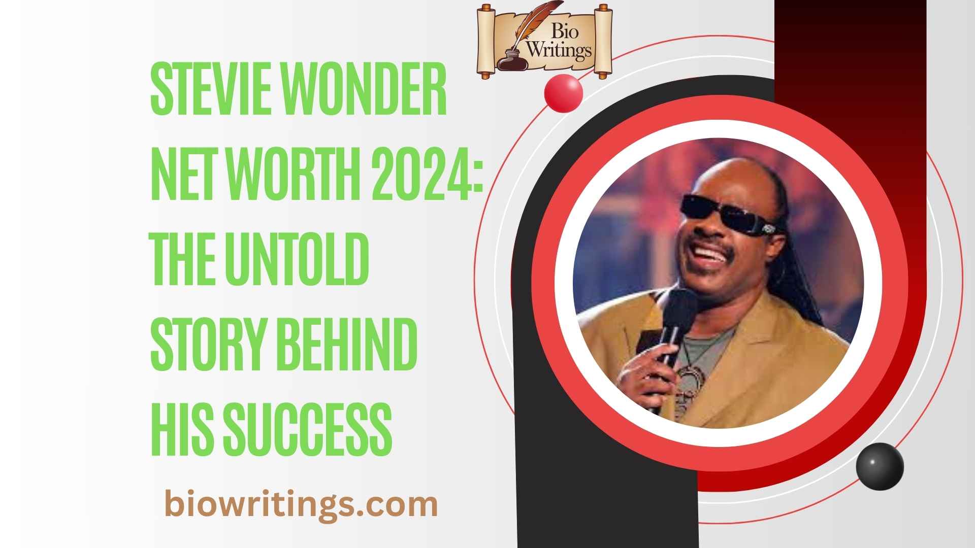 Stevie Wonder Net Worth 2024: The Untold Story Behind His Success