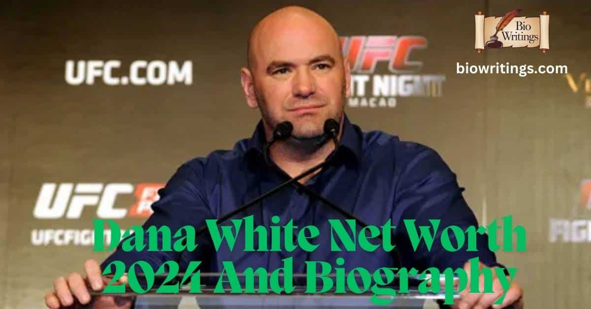 Dana White Net Worth 2024 And Biography